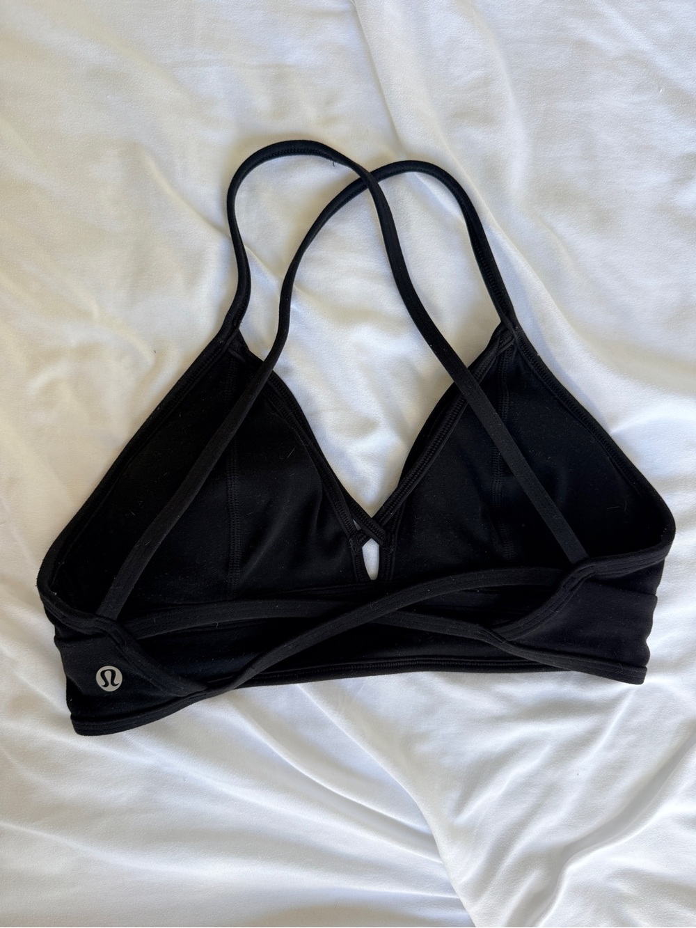 lululemon athletica Black Crisscross Strappy Sports Bra - Picture 3 of 4